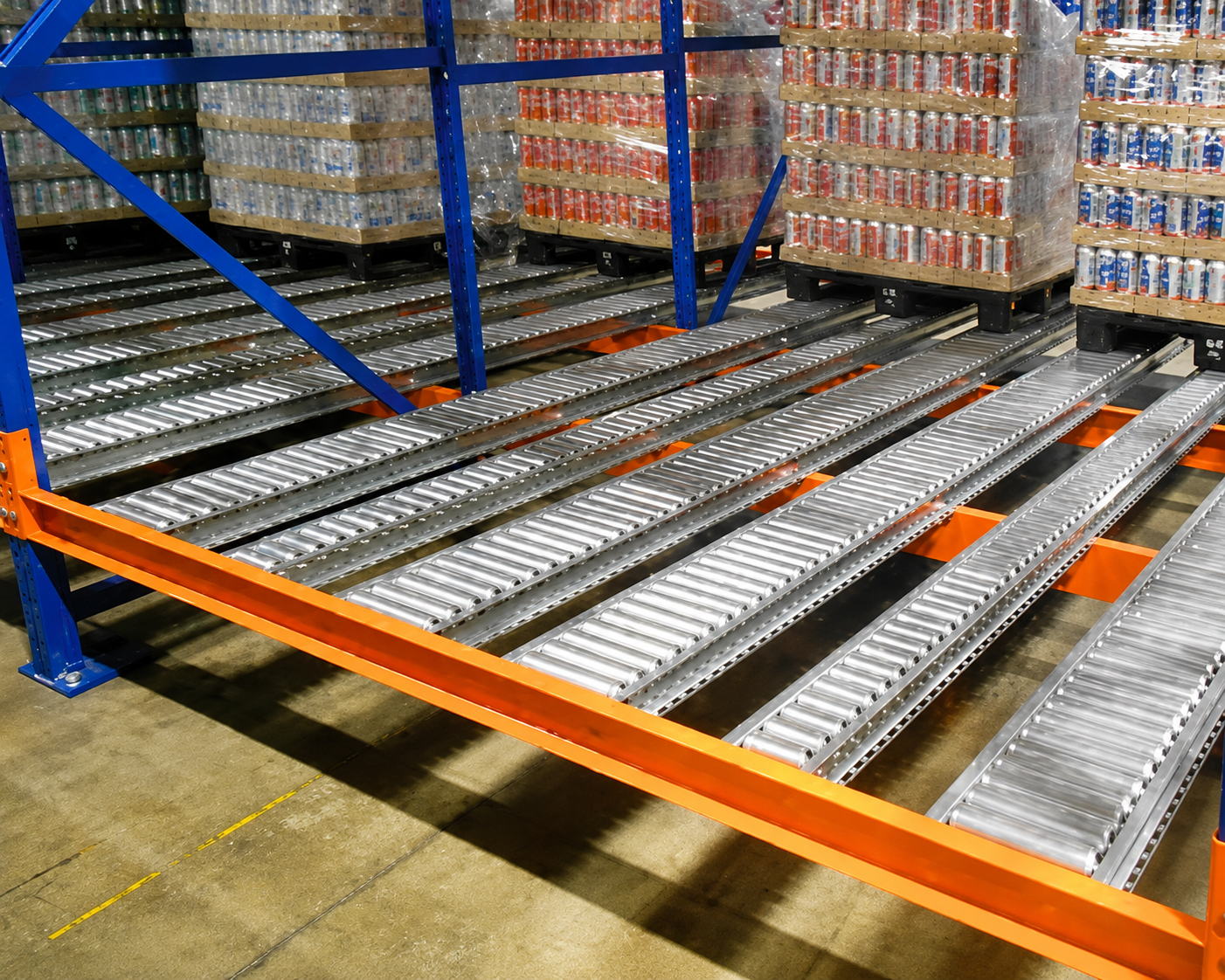 Bulldog Pallet Flow Racking
