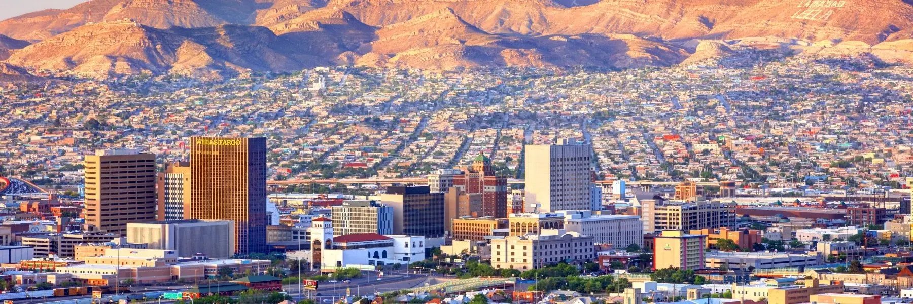 Overlook of El Paso, Texas