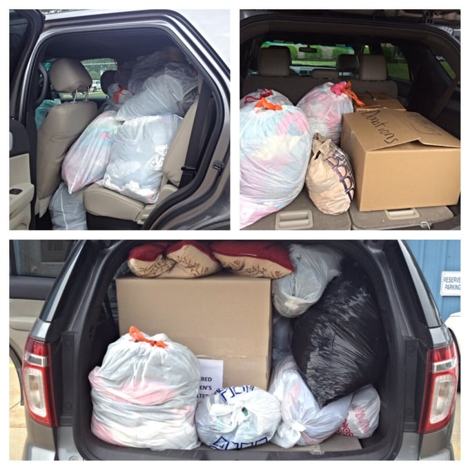 Fallsway donates clothes to local charities 