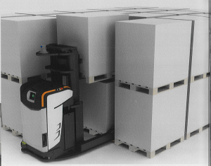 Automated Guided Vehicle Application double stack