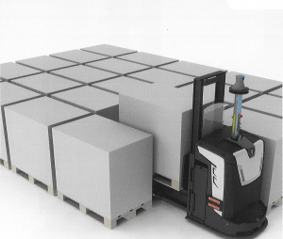 Automated Guided Vehicle application single stack