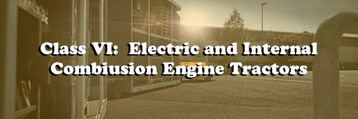 Electric & Internal Combustion Engine Tractors Class 6 Banner