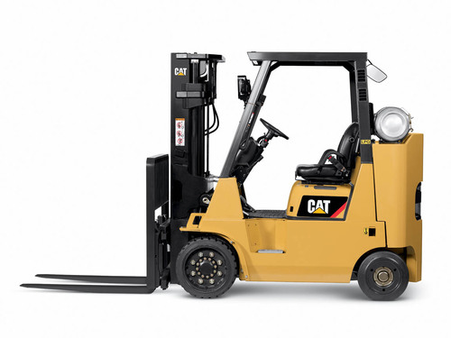15,500 lb capacity forklift rental with cushion tires Fallsway