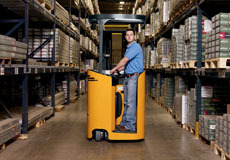 Jungheinrich Electric Counterbalanced forklifts are made for indoor and outdoor use
