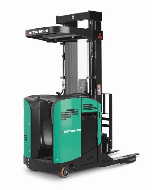 3,000-4,500 lb Capacity Electric Reach Trucks Mitsubishi Forklifts