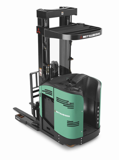 3,000-4,500 lb Capacity Electric Reach Trucks Mitsubishi Forklifts