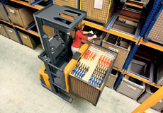 Jungheinrich Order Picker let you get the job done when space is at a premium