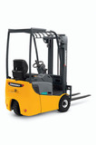 Jungheinrich Small 3-Wheel Pneumatic Forklift