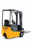 3,000 lb. Electric Pneumatic Forklift