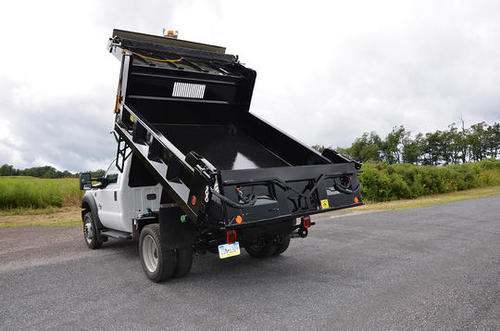 J&J's dump body is a cost effictive solution for light-duty chassis