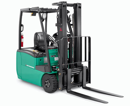 Mitsubishi 3,000-4,000 lb Capacity 3-Wheel Forklift