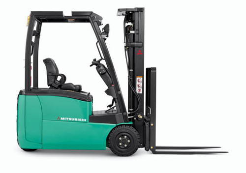 Mitsubishi 3,000-4,000 lb Capacity 3-Wheel Forklift