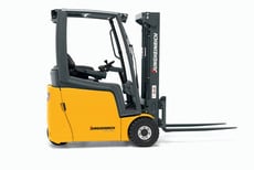 Jungheinrich 3-Wheel Pneumatic Forklift