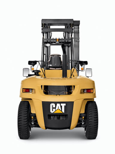 Fallsway Rental - 10,000 lb capacity diesel forklift with pneumatic tires