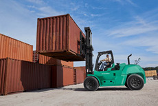 feature picture of Mitsubishi Large Diesel Pneumatic Forklift
