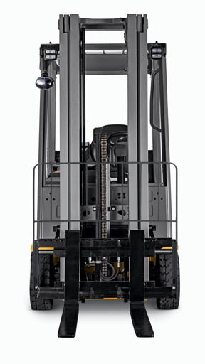 CAT Forklift - 2,500-4,000 Capacity lb 3-Wheel Pneumatic Tire 