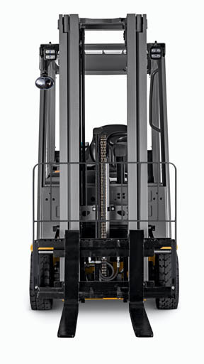 CAT Forklift - 2,500-4,000 Capacity lb 3-Wheel Pneumatic Tire