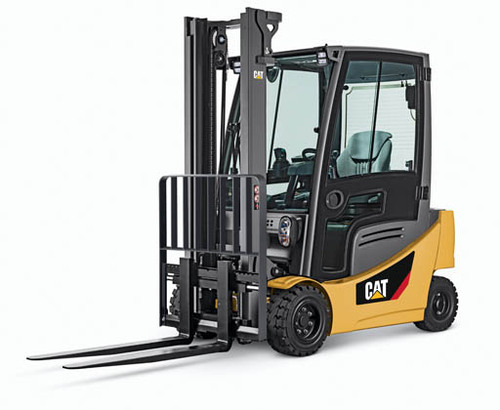 CAT Forklift - 3,000-4,000 Capacity lb Electric Pneumatic Tire Studio