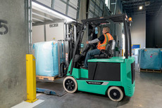 Mitsubishi Mid-Size Electric Cushion Forklift