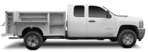 Reading Classic II Aluminum Service Body Image