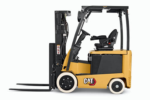 6,000 lb Capacity Electric Cushion Tire Forklift Rental