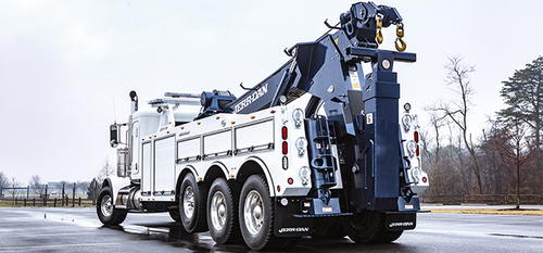 Jerr-Dan Heavy Duty 50 Ton Wrecker Back