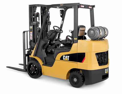 6,000 lb Capacity Forklift Rental Internal Combustion Cushion Tire Lift Truck