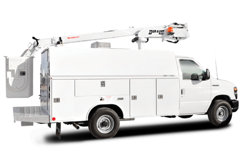 Dur-A-Lift Heavy-Duty Telescopic DVS29 Series Side View