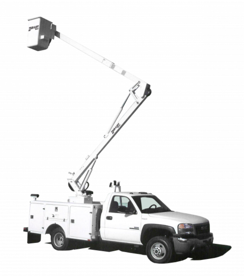 Dur-A-Lift Articulating Non-Over-center Aerial Lift DFSL Series Extended Lift