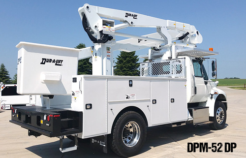 Dur-A-Lift Telescopic Articulating DPM 52 Bucket Truck