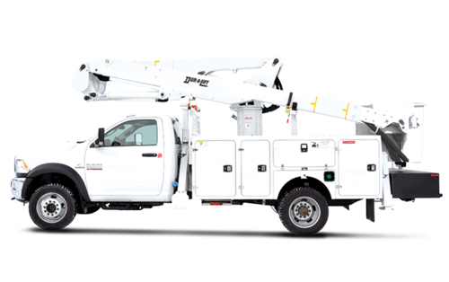 Dur-A-Lift Telescopic Articulating Bucket Truck Double Basket DPM2 47DP