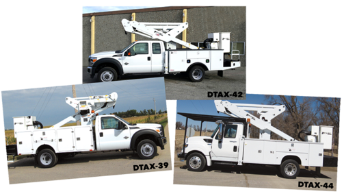 Dur-A-Lift Telescopic Articulating bucket truck 88