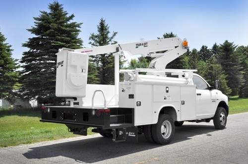 Dur-A-Lift Telescopic Bucket Truck DT-29 Back