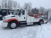 2012 International 4300 with a 2012 JerrDan Cougar 1210D 24,000 lb. retracted Boom