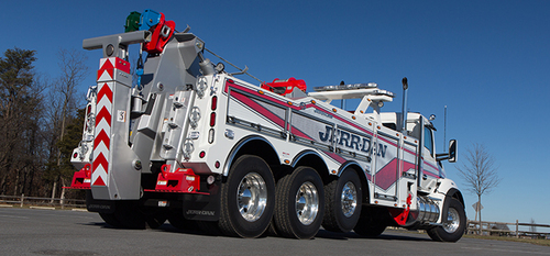 Jerr-Dan Heavy Duty 35 Ton Wrecker Side