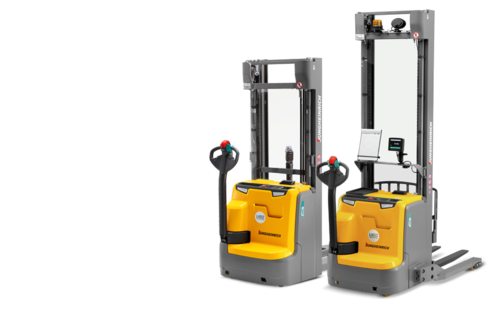 3,500 lb. Straddle Pedestrian Walkie Stacker Rental