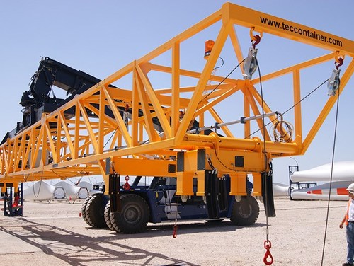 Kalmar DRF400-450 Reachstacker Industrial Unloading