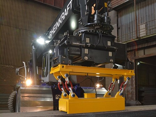 Kalmar DRF400-450 Reachstacker Industrial at Work