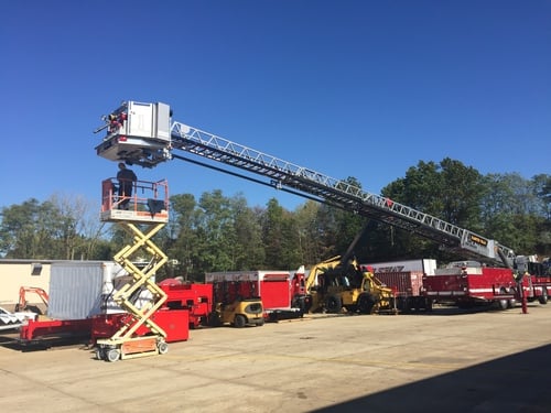 Fire Truck Ladder Inspection