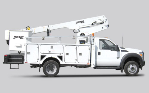 Material Handling Telescopic Bucket Truck