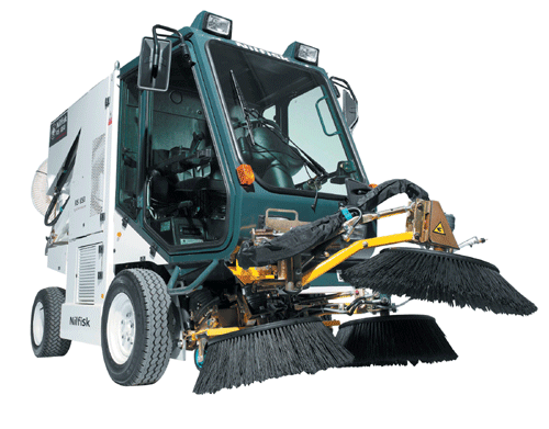 Floor Sweepers - Jordan Power Nilfish-Advance RS 850 Compact Vacuum Sweeper