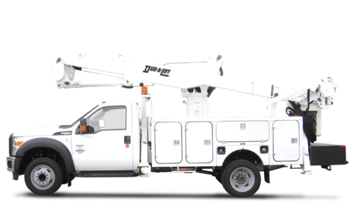 Dur-A-Lift Telescopic Articulating Material Handling Bucket Truck DPM Series  Body