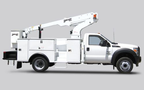 Telescopic Bucket Truck