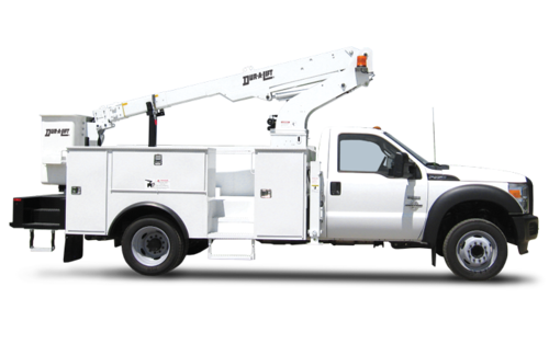 Dur-A-Lift Telescopic Bucket Truck DT-29 Side