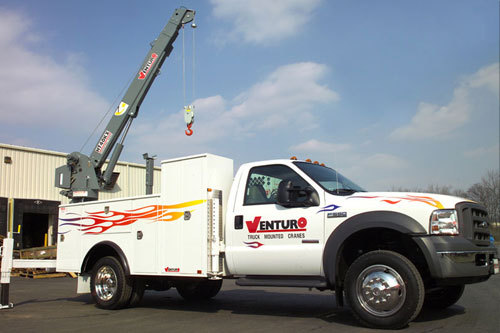 Truck Mounted Cranes - Venturo