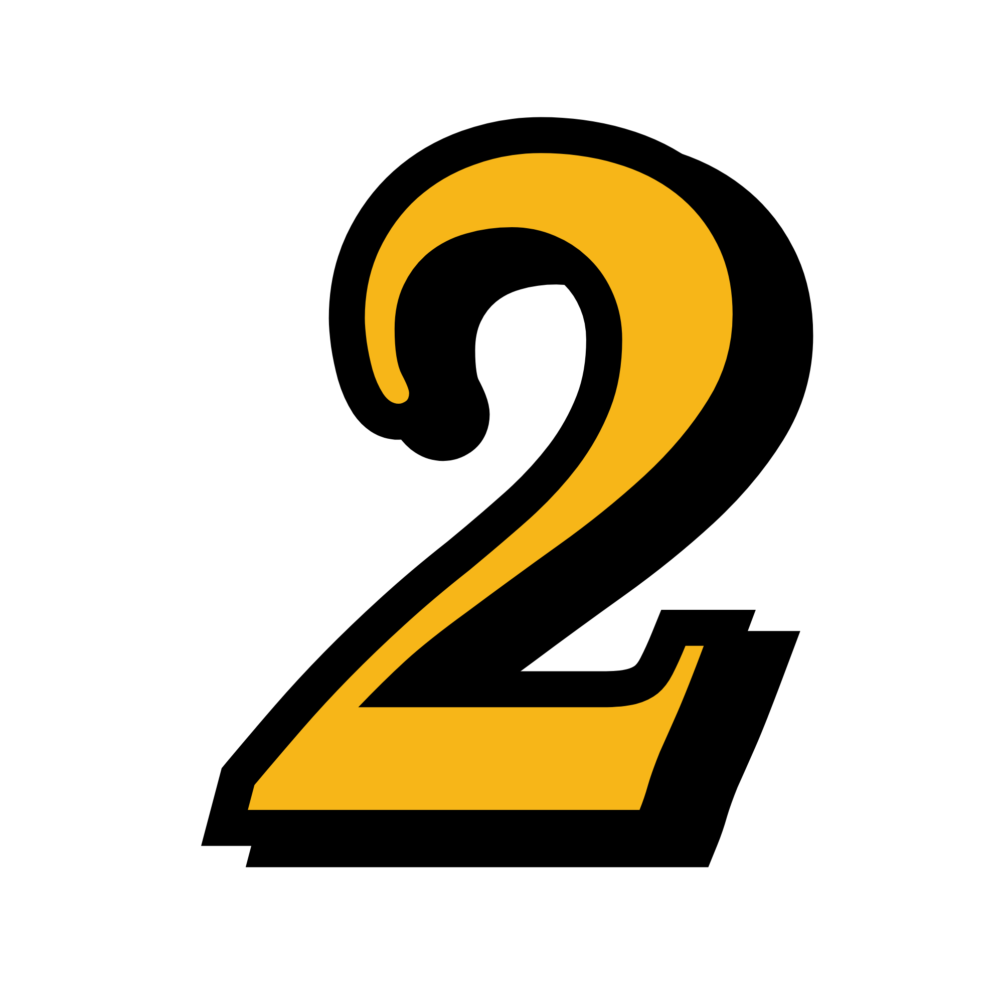 Number 2 (Fallsway Font)