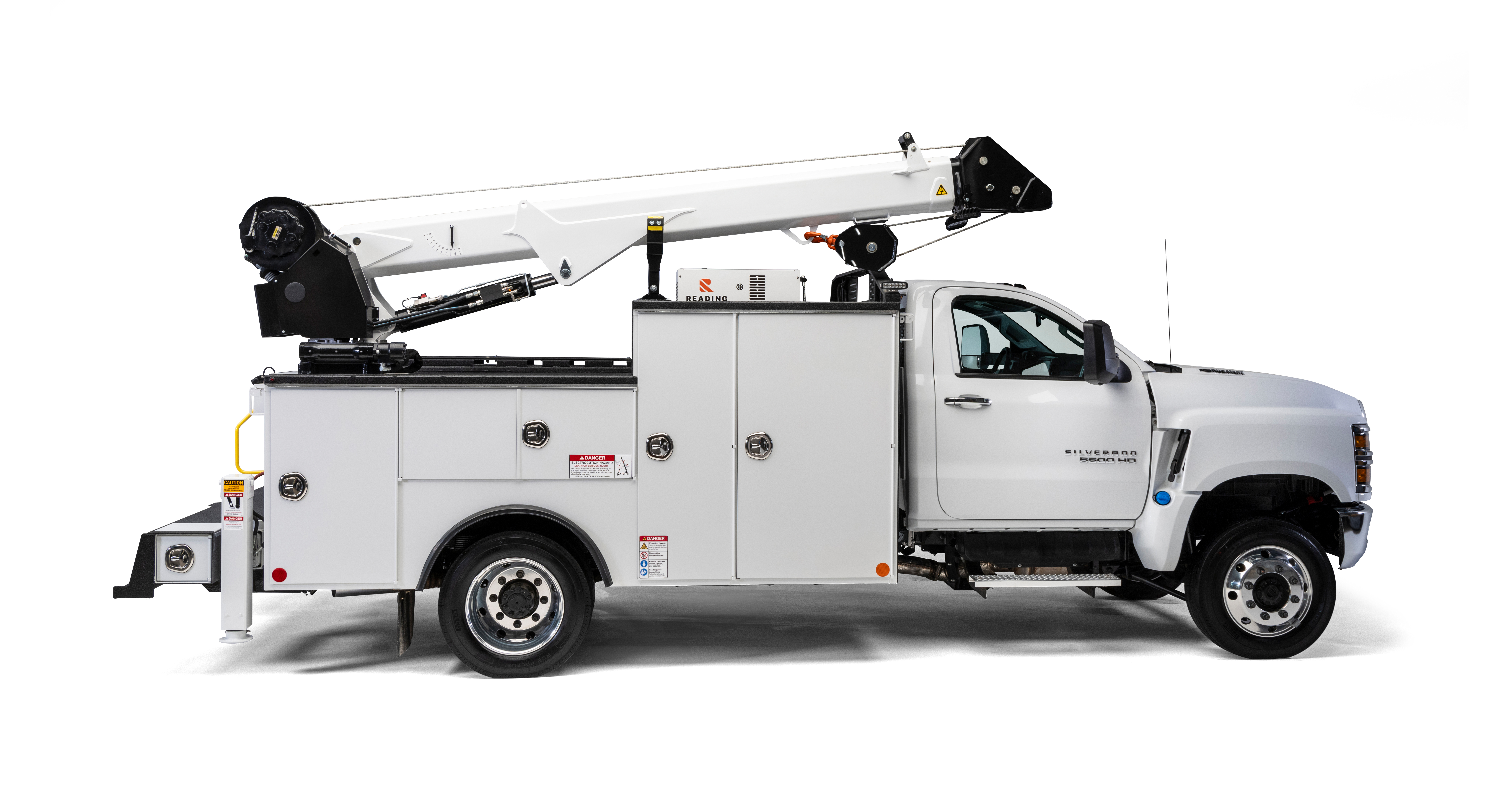 Reading Truck RM45 Curbside