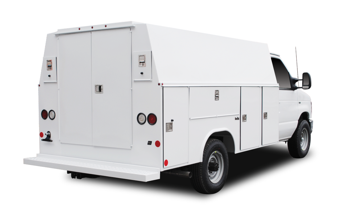 Reading Truck Ready Van SL Rear Curbside