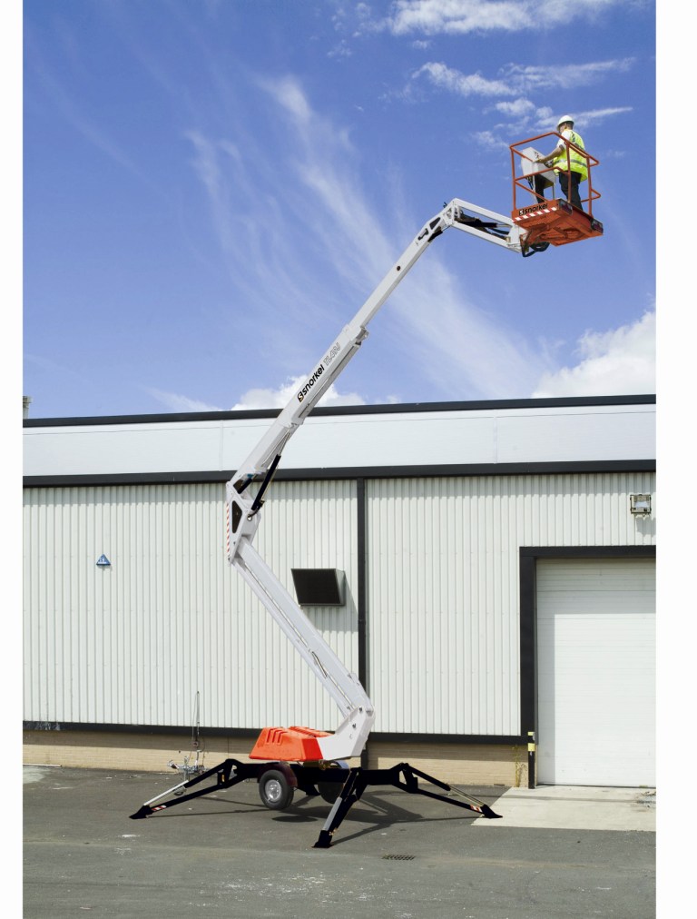 49' Towable Pneumatic Electric/Gas Boom Lift