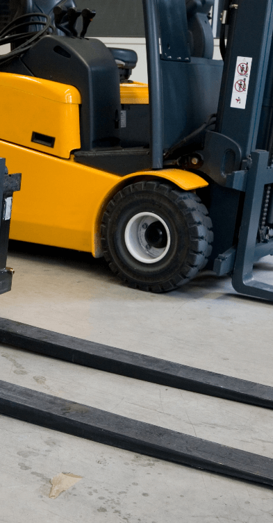 Forklift & Warehouse Equipment Mobile Background